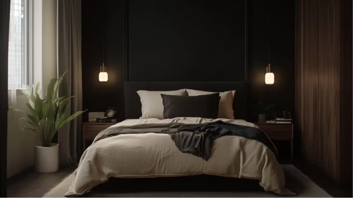 Dark and Moody Bedroom