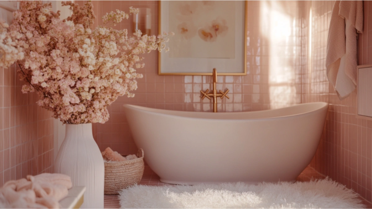 Pink Girly Bathroom