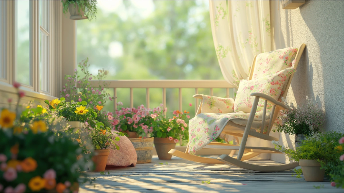 Spring Porch Decor