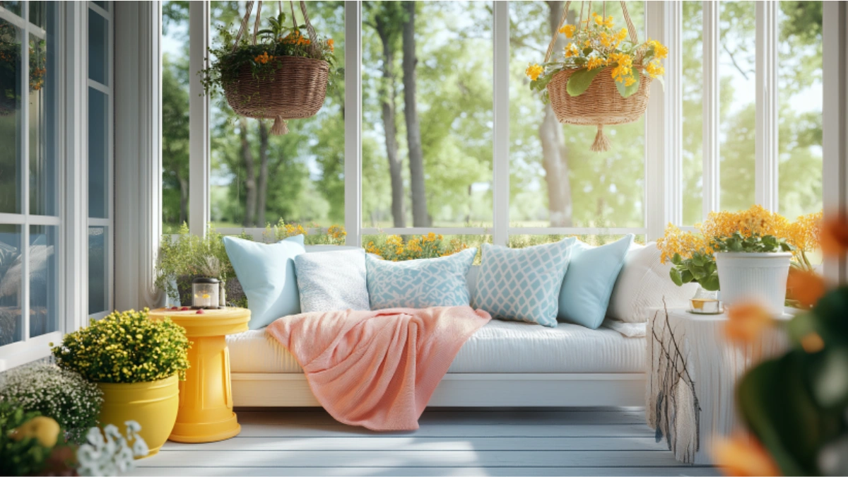 Summer Porch Styling