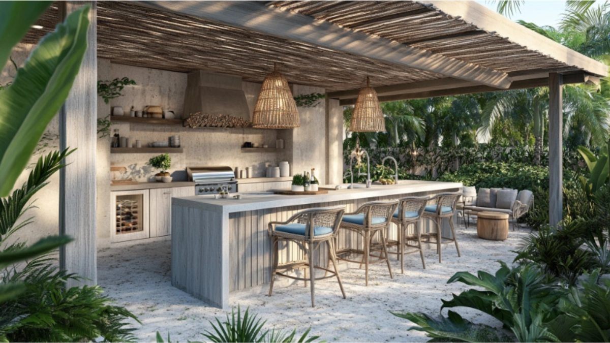 Backyard Outdoor Kitchen