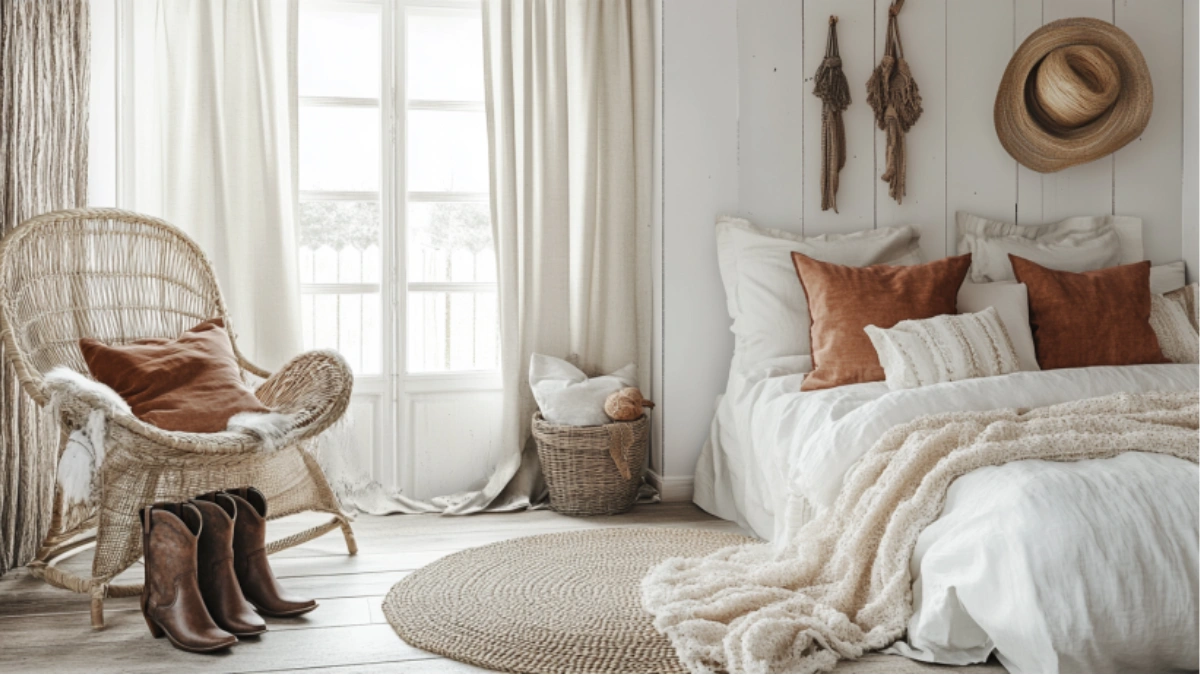Coastal Cowgirl Bedroom