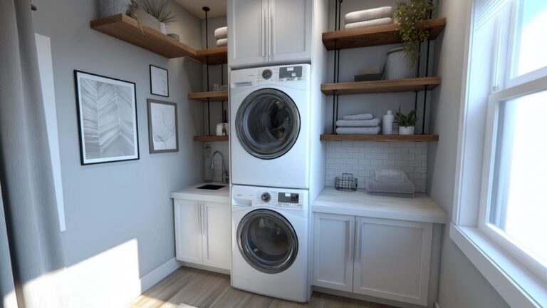 Compact Bloxburg Laundry Room Plans with Smart Storage Ideas for Small Spaces