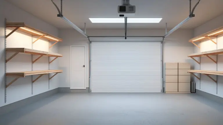 Easy Garage Interior Walls Makeover for Instant Upgrade and Clean Design Appeal