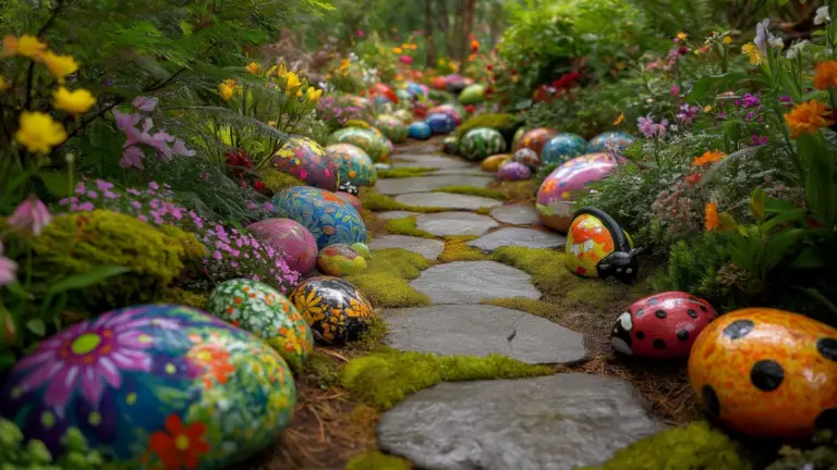 Whimsical DIY Yard Decor Ideas Featuring Charming Homemade Garden Art