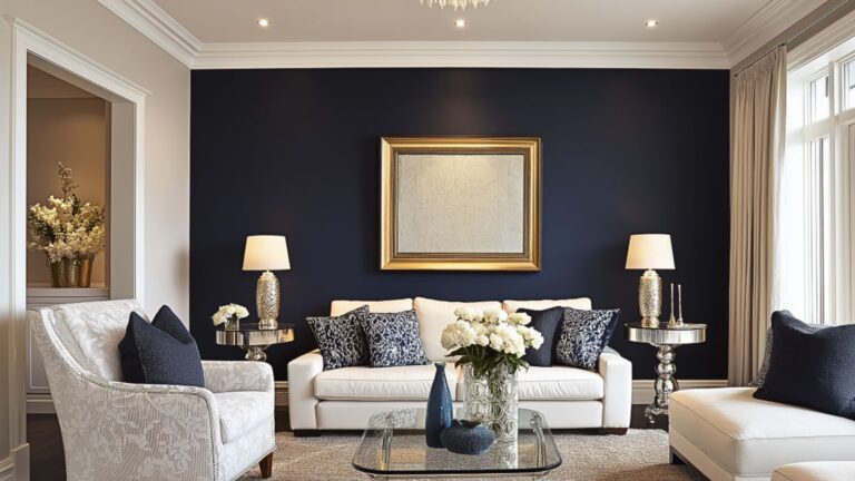 Luxurious Blue and White Living Room Decor Ideas to Elevate Your Space