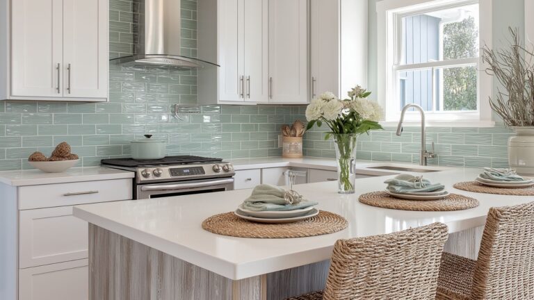 Small Beach Kitchen Solutions That Maximize Space and Coastal Charm