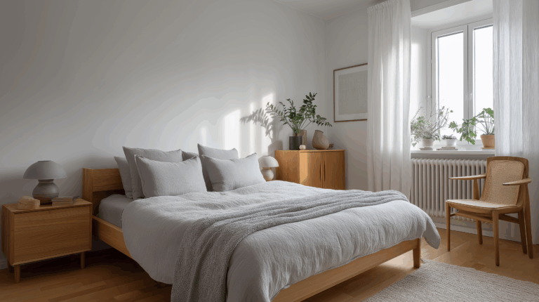 How to Create a Minimalist Stockholm Bedroom at Home with Scandinavian Style